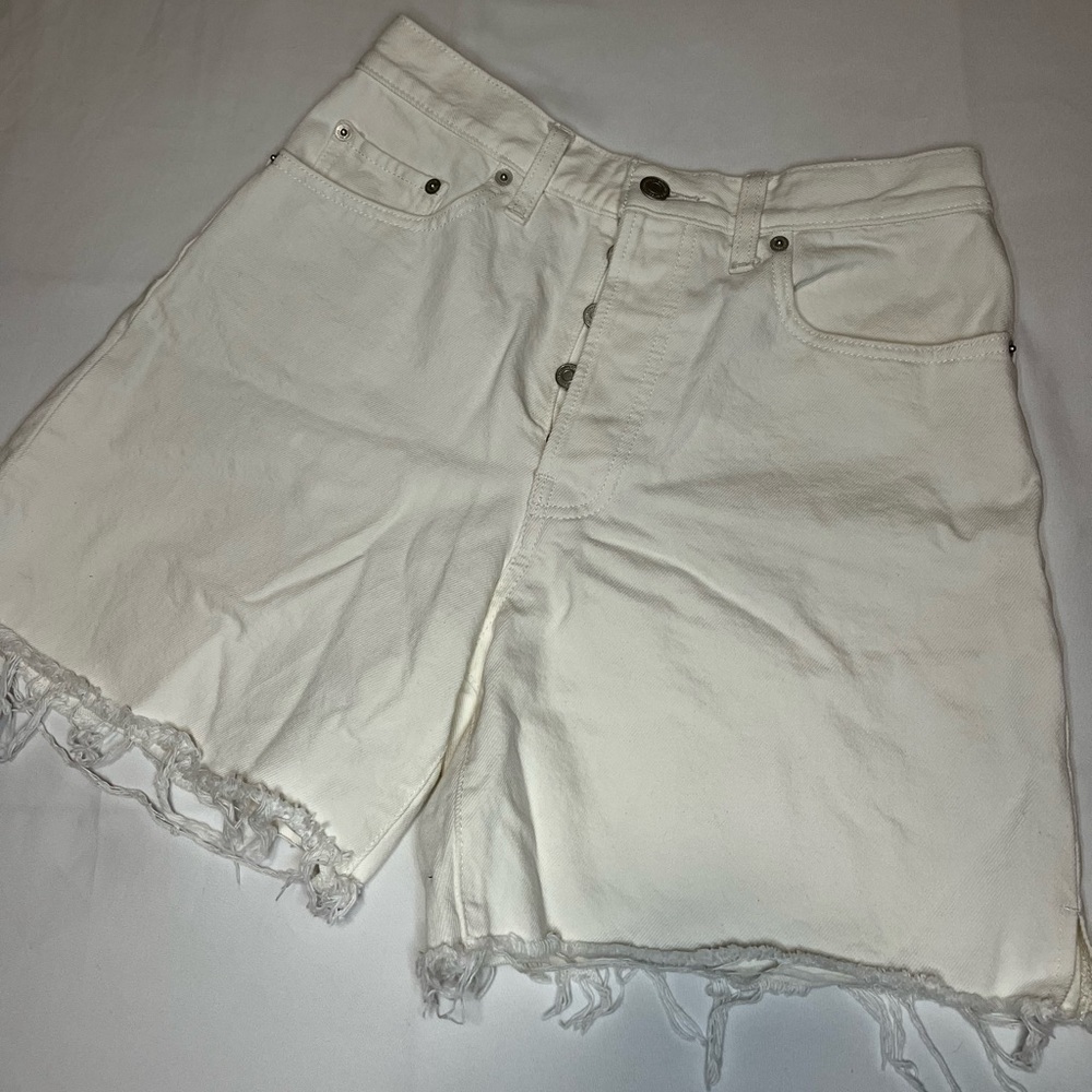 Lucky Brand White Denim Shorts